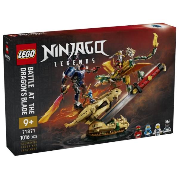LEGO NINJAGO bitka na Zmajevoj oštrici 71871