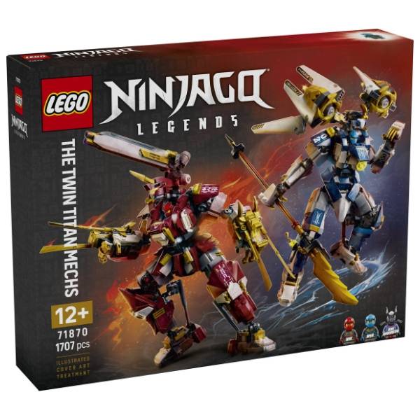 LEGO NINJAGO dvojni titanski mekovi 71870
