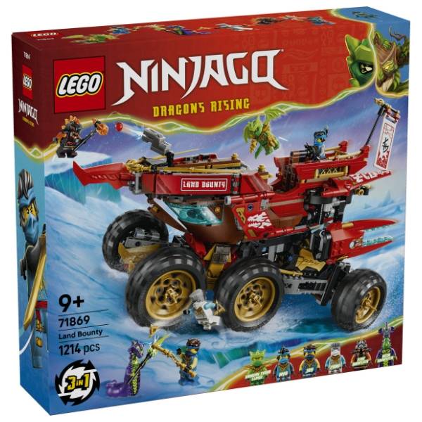 LEGO NINJAGO kopneni plen 71869