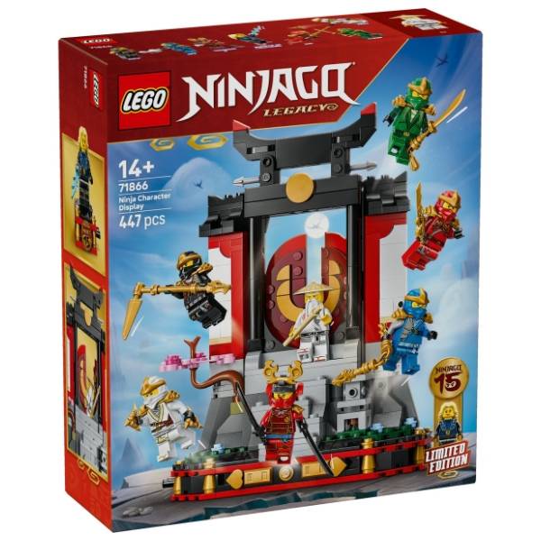 LEGO NINJAGO prikaz nindža junaka 15. godišnjica 71866