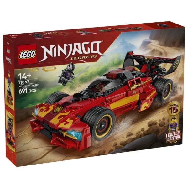 LEGO NINJAGO X-1 nindža automobil 15. godišnjica 71867