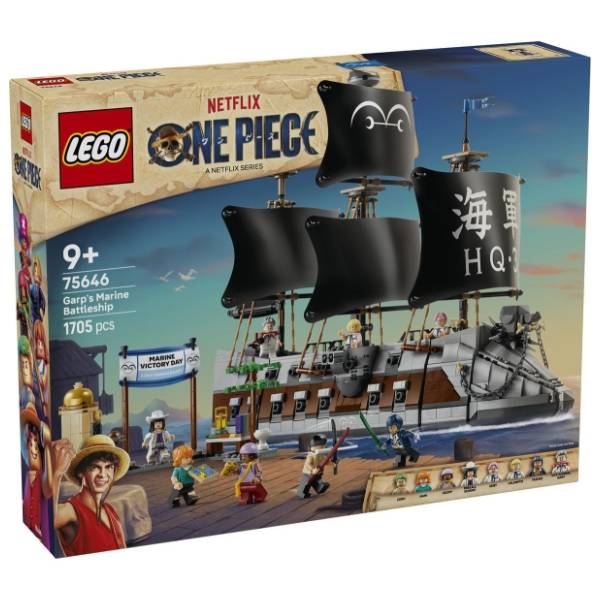 LEGO One Piece Garpov mornarički bojni brod 75646