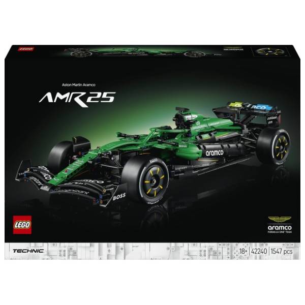LEGO Technic Aston Martin Aramco AMR25 F1 automobil 42240
