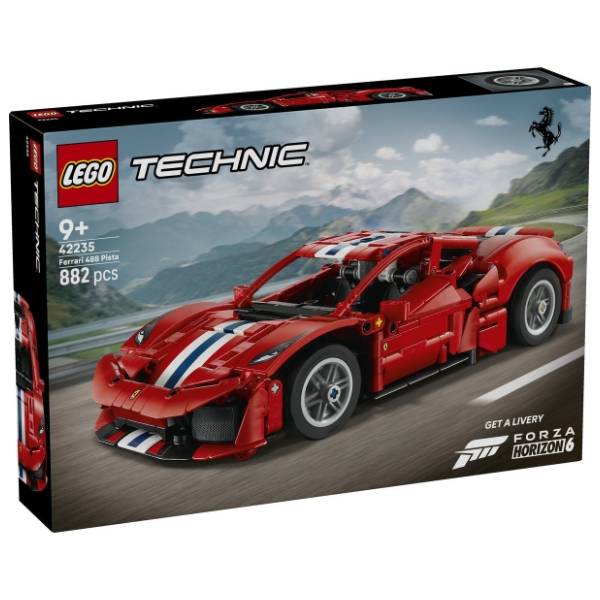 LEGO Technic Ferrari 488 pista automobil 42235