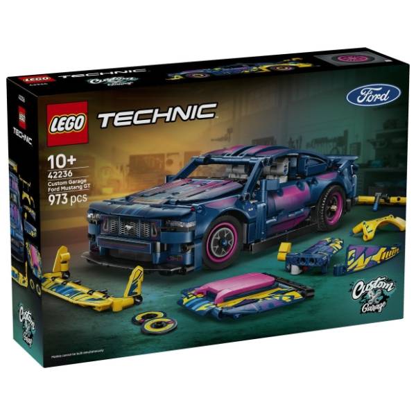LEGO Technic prilagođeni Ford Mustang GT automobil 42236
