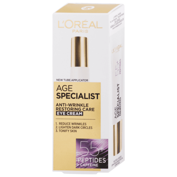 L'OREAL Age specialist 55+ krema za predeo oko očiju 15ml