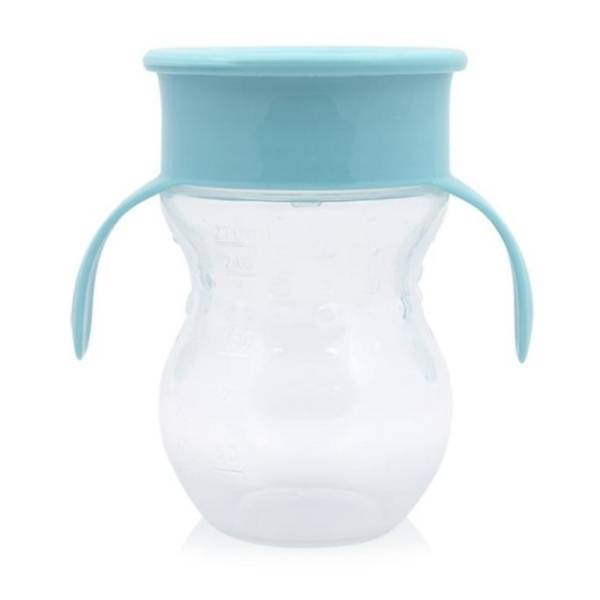 LORELLI BERTONI No spill šolja 360 stepeni plava 270ml