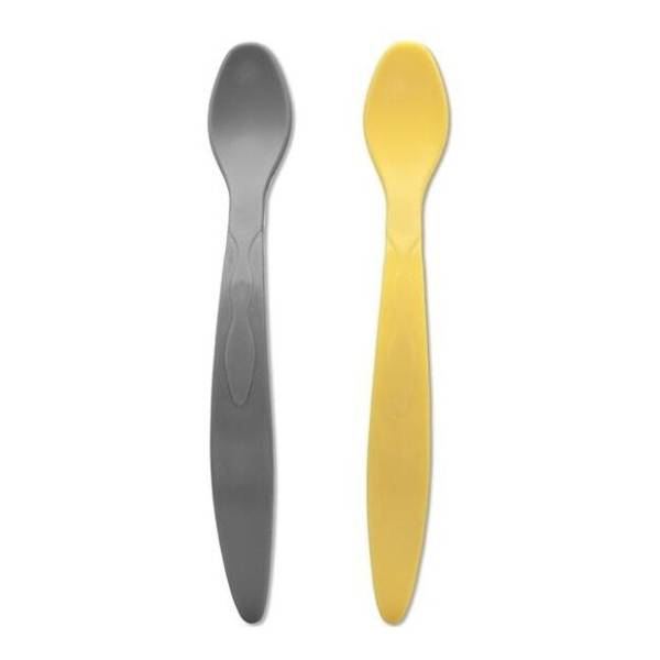 LORELLI BERTONI set fleksibilnih kašičica žuta siva 2kom
