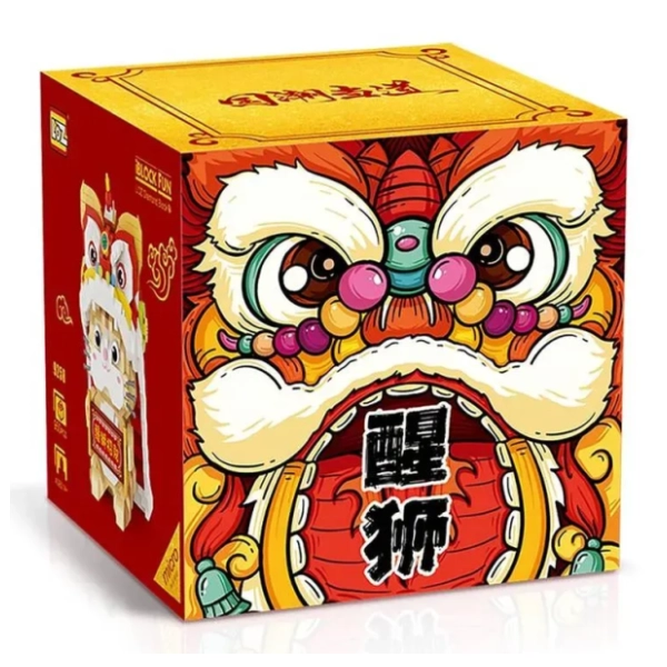 LOZ micro block kocke Dancing Lion