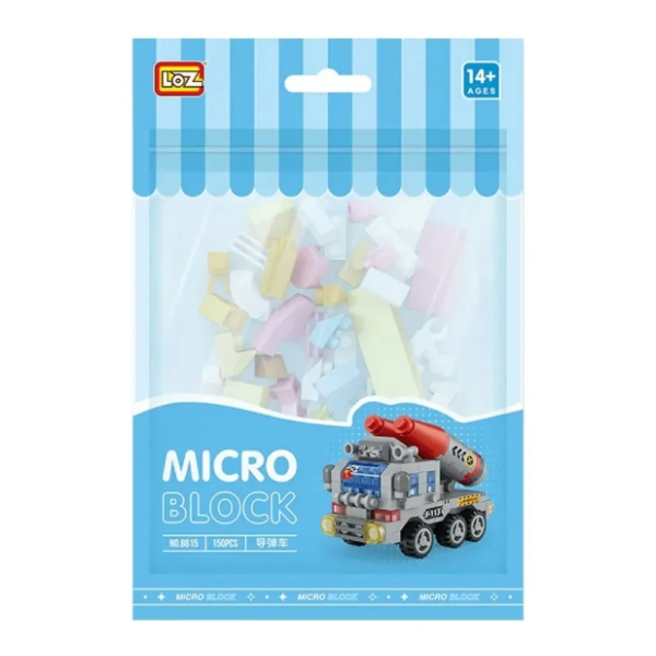 LOZ micro block kocke Guided Missile Vehicle