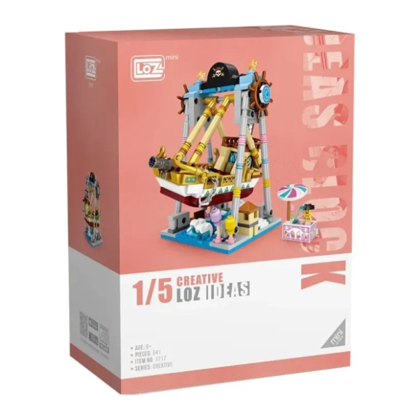 LOZ kocke Pirate Ship