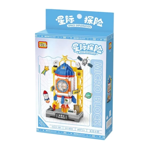 LOZ micro block kocke Space Rocket