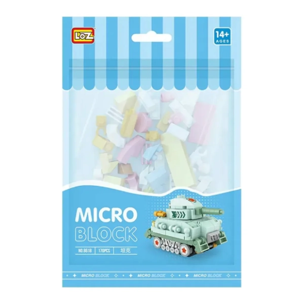 LOZ micro block kocke Tank