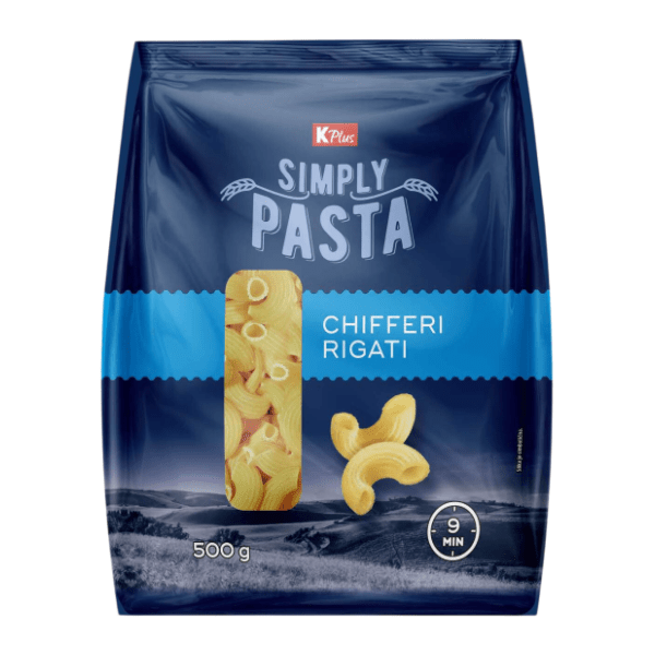 Makaroni K PLUS Chifferi rigati 500g