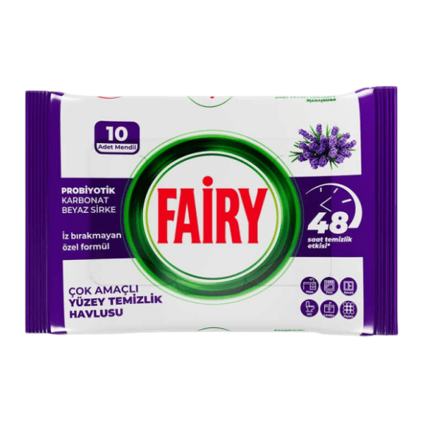 Maramice za čišćenje FAIRY lavanda 10kom