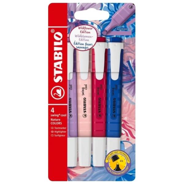 Marker STABILO signir cool wild flower 4kom