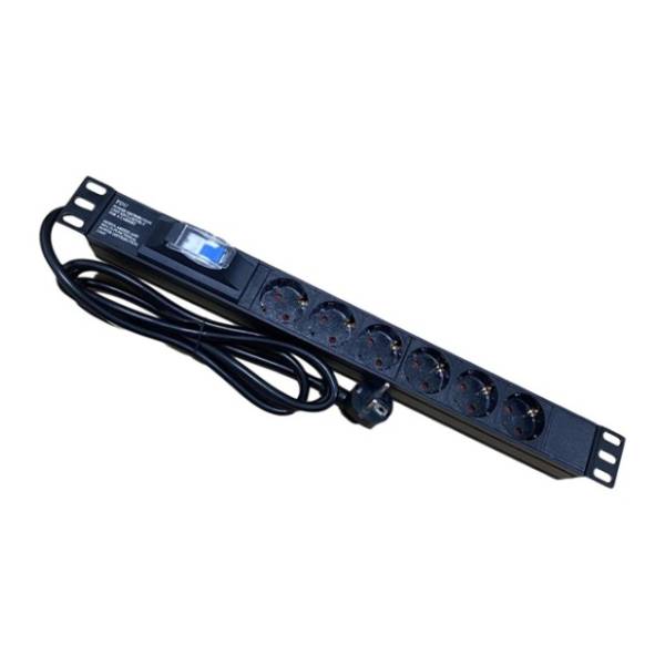 MAXPRO LINE podužni kabl PDU/6-Way, 2m sa osiguračem