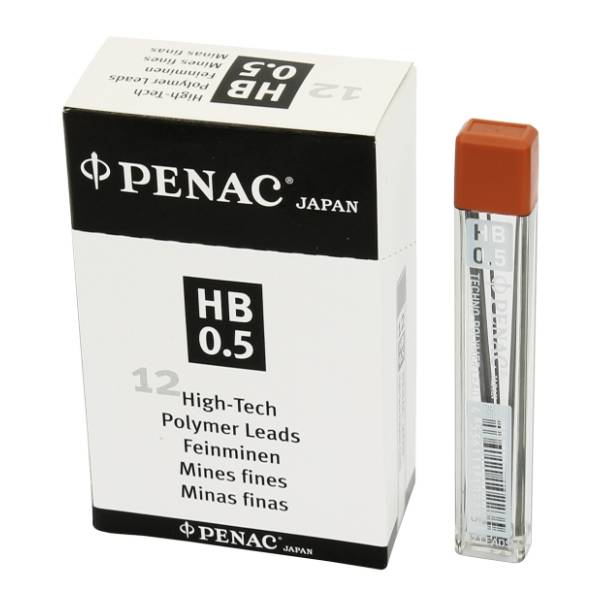 Mine za tehničku olovku PENAC HB 0,5mm 12kom