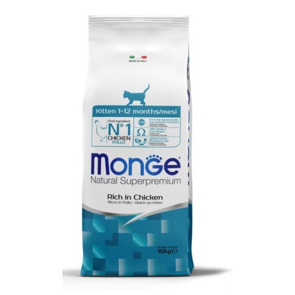 MONGE Kitten hrana za mačiće piletina 10kg