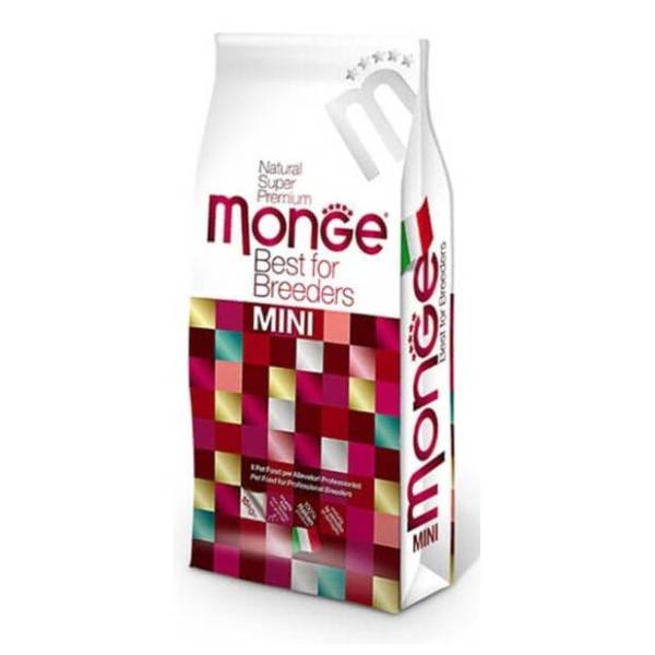 MONGE Mini adult hrana za pse jagnjetina pirinač 15kg