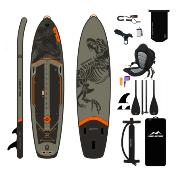 MSEASFREE sup daska T-Rex military xxxl