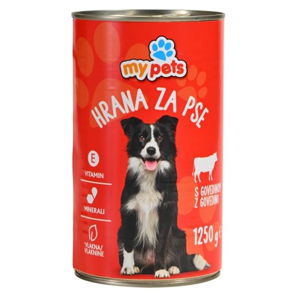 MY PETS hrana za pse govedina 1250g