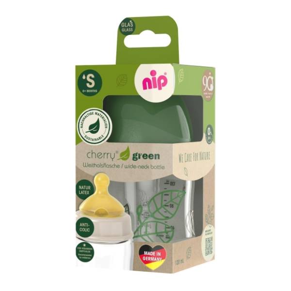 NIP Green staklena flašica 120ml (0m+)