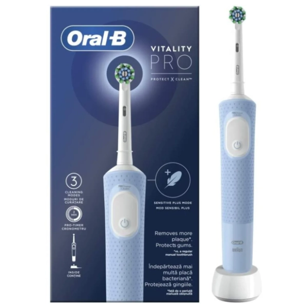ORAL B Vitality pro električna četkica za zube plava 1kom