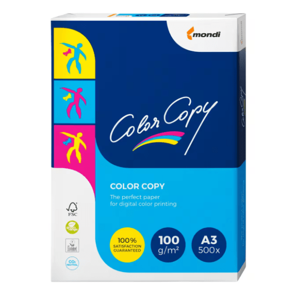Papir za kopiranje A3 Color Copy MONDI 100g 500 listova