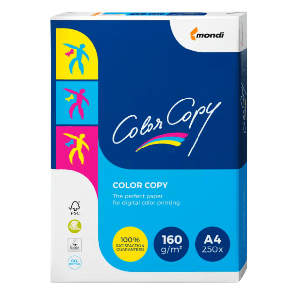 Papir za kopiranje A4 Color Copy MONDI 160g 250 listova