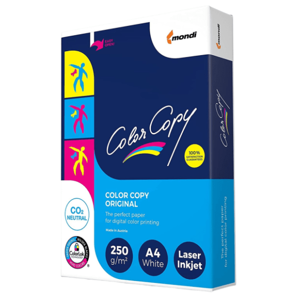 Papir za kopiranje A4 Color Copy MONDI 250g 125 listova