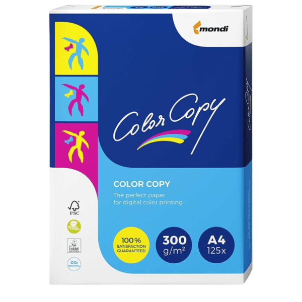 Papir za kopiranje A4 Color Copy MONDI 300g 125 listova