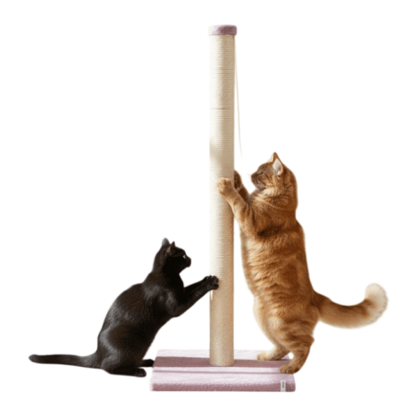 PAWS & WHISKERS Aero grebalica za mačke prljavo roze