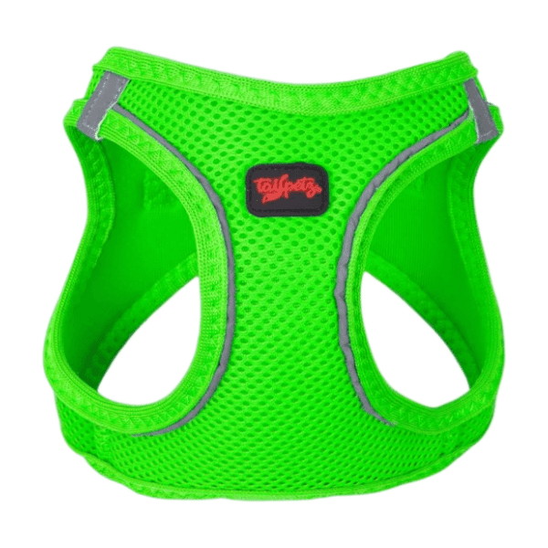PAWS & WHISKERS Air mesh am za pse S neon zeleni
