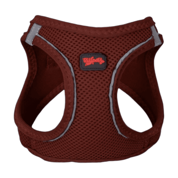 PAWS & WHISKERS Air mesh am za pse XS bordo