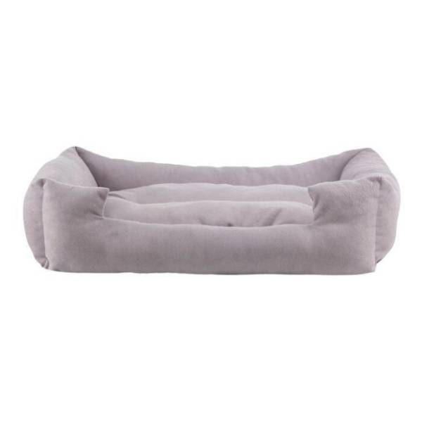 PAWS & WHISKERS Kare krevet za ljubimce 50x35x14cm sivi