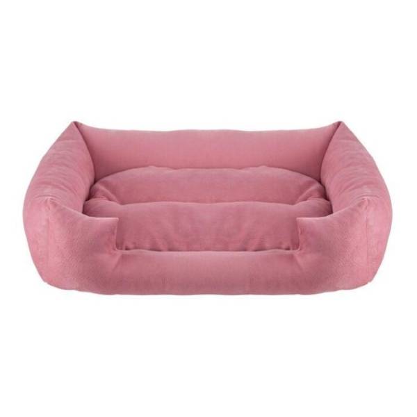 PAWS & WHISKERS Kare krevet za pse 60x45x15cm roze