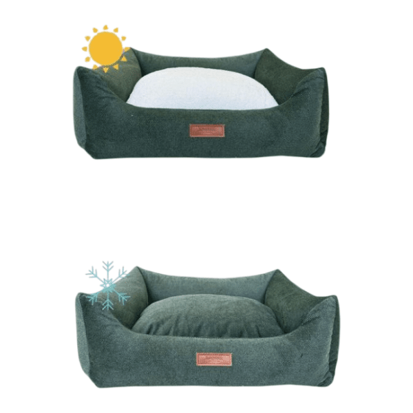 PAWS & WHISKERS Metro nest krevet za ljubimce 75x95cm zeleni