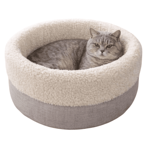 PAWS & WHISKERS Pofito krevet za ljubimce 50x22cm svetlosivi