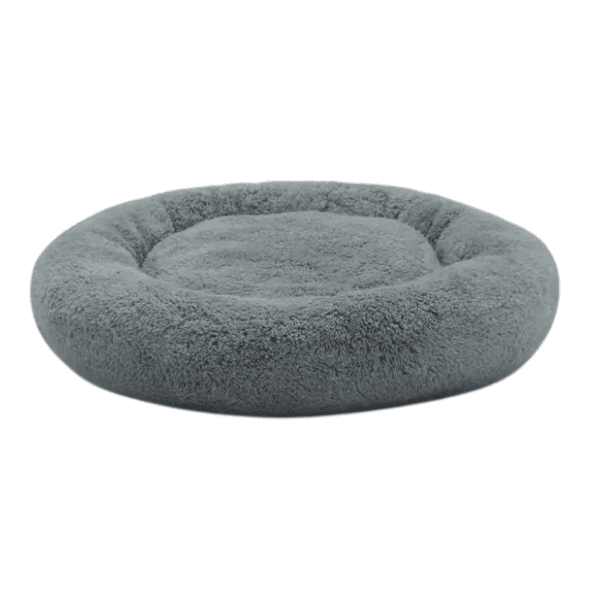 PAWS & WHISKERS Pugalo krevet za ljubimce 47x47x10cm sivi