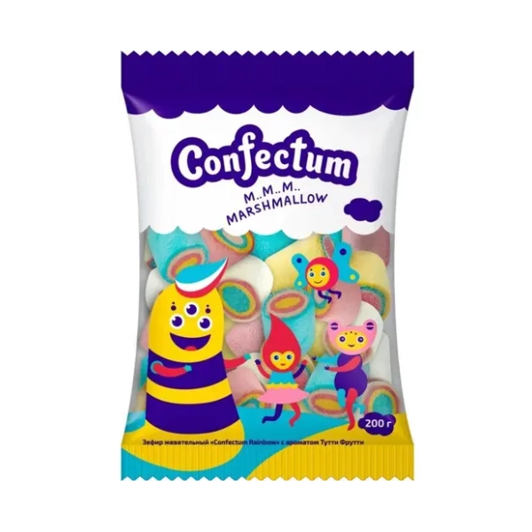 Penaste bombone CONFECTUM voćne 200g