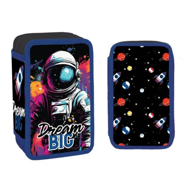 Pernica sa tri zipa S-COOL Dream big prazna