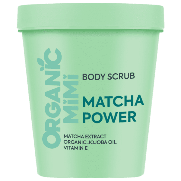 Piling za telo ORGANIC MIMI matcha power 250g