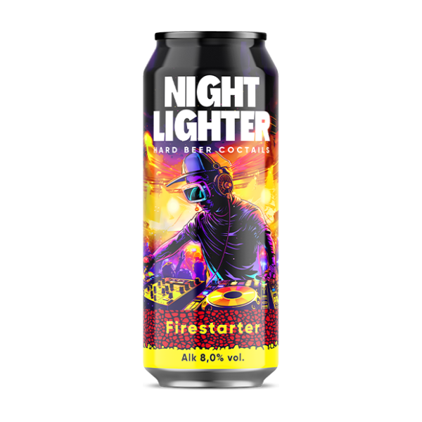 Pivo NIGHT LIGHTER Firestarter 0.5l