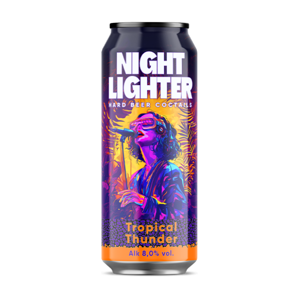 Pivo NIGHT LIGHTER Tropical thunder 0.5l
