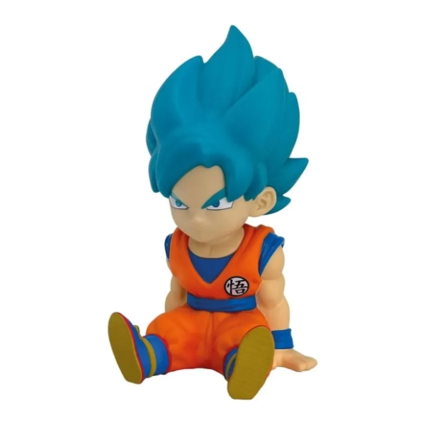 PLASTOY kasica za novac Super Saiyan Son Goku Blue