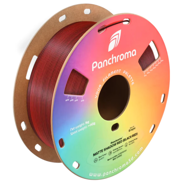 POLYMAKER Panchroma PLA  1,75 mm Dual Matte Shadow Red 3D filament