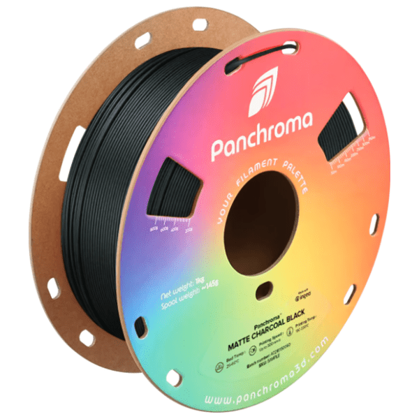 POLYMAKER Panchroma PLA 1,75 mm Matte Charcoal Black 3D filament