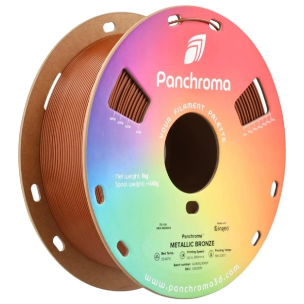 POLYMAKER Panchroma PLA 1,75 mm Metallic Bronze