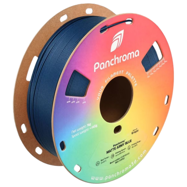 POLYMAKER Panchroma PLA Matte 1,75 mm Army Blue 3D filament